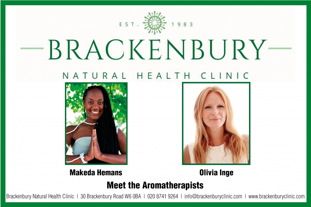 Brackenbury Natural Health Clinic: Meet the Aromatherapists – Makeda Hemans and Olivia Inge