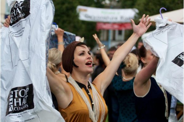 Devonshire Road, Street Party Chiswick W4