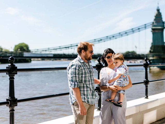 Family Life And Lockdown: Peter, Faby and Philip