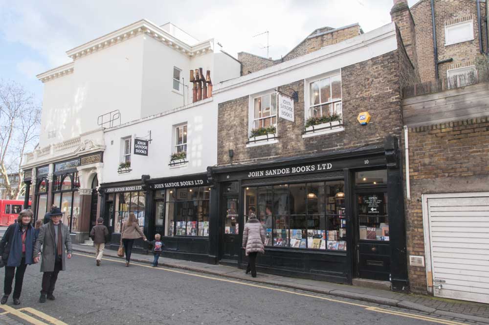 John Sandoe Books 10-12 Blacklands Terrace, Chelsea, London SW3 2SR