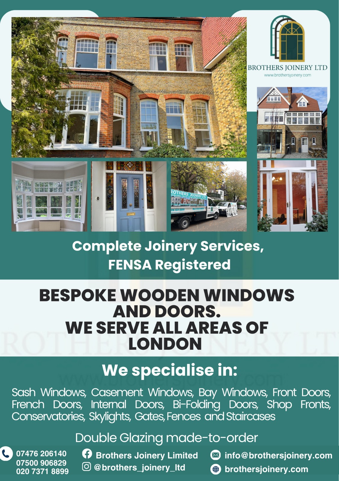 Brothers Joinery – Bespoke Wooden Windows And Doors