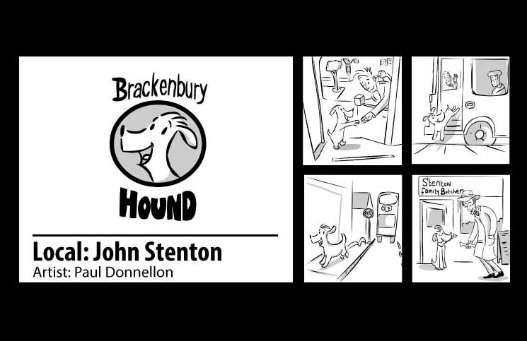 Brackenbury Hound: John Stenton